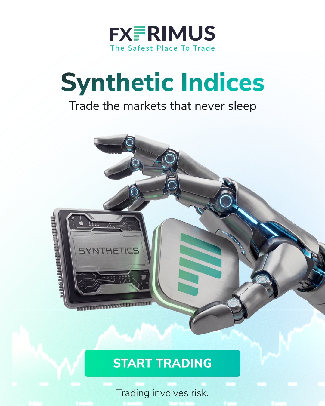 Synthetic indices futuristic visual